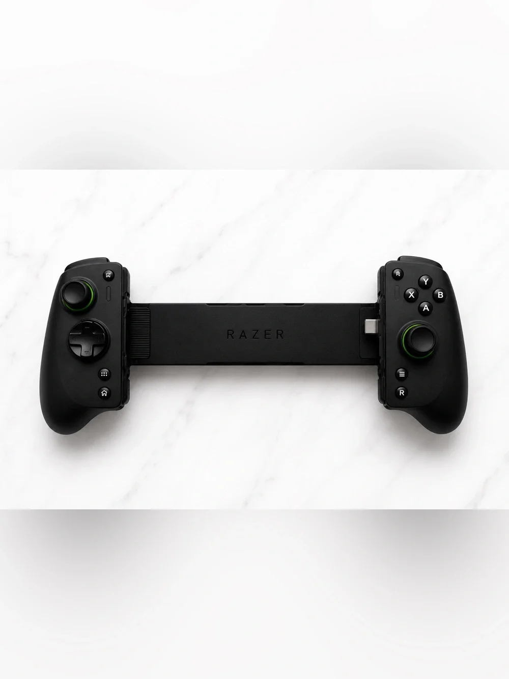 Razer Kishi V3 Pro XL Mobile Controller — Black with Green Accents